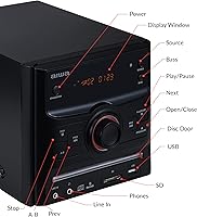 Aiwa AI8001 60W Bluetooth Micro System — image 4