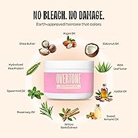 Overtone Cotton Candy Pink Semi-Permanent Hair Dye Conditioner 8oz — image 7