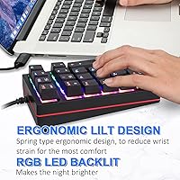 MOTOSPEED MSK24 Mechanical Numeric Keypad — image 3