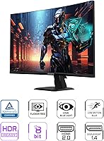 GIGABYTE GS27QC 27″ 165Hz 1440P Curved Gaming Monitor — image 2