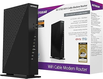 NETGEAR C6300 Cable Modem WiFi Router Combo