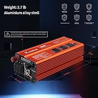 KORKIE 1000W Pure Sine Wave Inverter — image 7