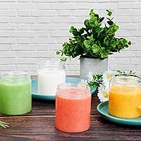 Eternal Moment 36 Pack 8oz Plastic Jars with White Lids — image 5