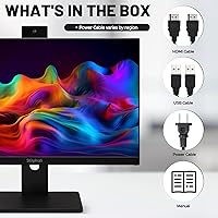 SKitphrati 23.8” Business Webcam Gaming Monitor — image 5