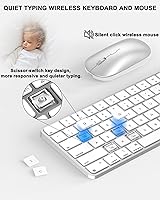 ULSOU KM599 Bluetooth Keyboard and Mouse Combo for Mac — image 4