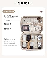 EACHY Toiletry Bag with Hanging Hook — image 4