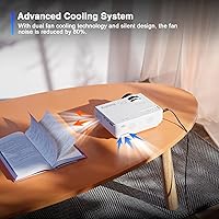 AuKing 2025 Upgraded Mini Projector — image 4