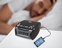 Naxa NRC175 Digital Alarm Clock Radio with CD Player — image 7