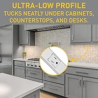 Legrand Wiremold WH20GB306TRGFI6 Plugmold 2000 Series 3-Foot Power Strip — image 3