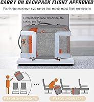 Lumesner 17-inch Rolling Backpack — image 6