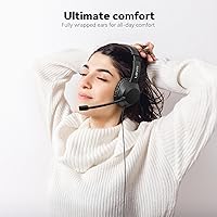 LEVN UH002 USB Headset with Mic — image 4