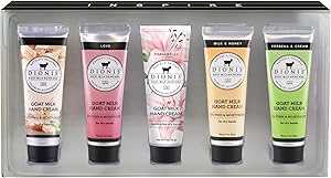 Dionis Goat Milk Skincare Hand Cream Gift Set - Assorted Scents (Set of 5) Review