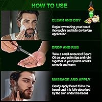 NEWBLUECARE Beard Growth Oil 2 Fl.Oz Sandalwood — image 7