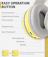 Rockpapa E9 Over-Ear Bluetooth Headphones — image 3