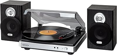Jensen JTA-325 3-Speed Turntable