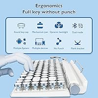 Adventurers Retro Typewriter Keyboard, 75% Layout — image 5