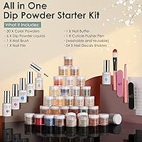 Lavender Violets 94 PCS Dip Powder Nail Kit Starter - Absolute Autumn — image 5