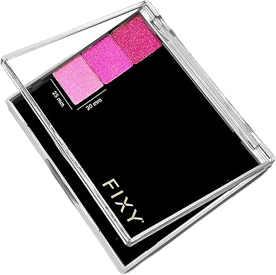 FIXY Magnetic Makeup Palette Set of 3 with 20 Metal Pans