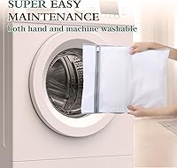 RUVINCE Bath Pillow with 6 Suction Cups, White — image 6