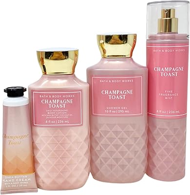 Bath and Body Works Champagne Toast Gift Bag Set