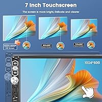 Mantian 7 Inch CarPlay Single Din Touchscreen Car Radio — image 6