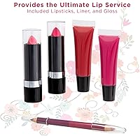 Vokai Makeup Kit Gift Set - 51 Piece Red Zebra — image 5