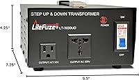 LiteFuze LT-3000UD Voltage Converter Transformer — image 10