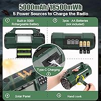 Lanshanchu XG-098 Emergency Weather Radio — image 3