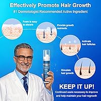 OCVWJKD 5% Minoxidil Foam for Men, Biotin-Infused, Unscented, 3-4 Month Supply — image 4