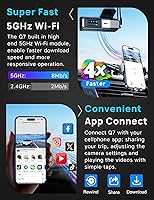 Navycrest Q7 4K Dash Cam Front and Rear with 64GB Card — image 3