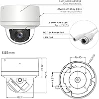 Inwerang 4K 8MP PoE PTZ IP Dome Camera — image 2