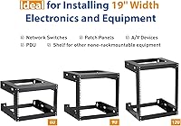 Tedgetal 12U Wall Mount Rack — image 8