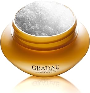 Gratiae Organics Exfoliating Body Scrub Passion Fruit and Lime 8.5oz
