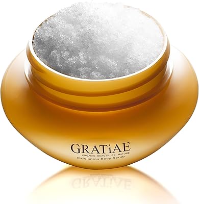 Gratiae Organics Exfoliating Body Scrub Passion Fruit and Lime 8.5oz