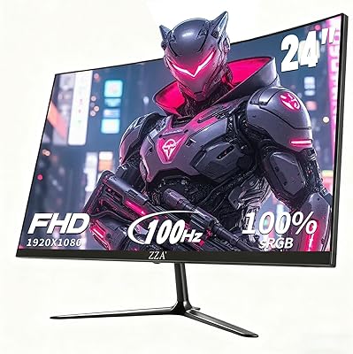 ZZA 24 Inch Curved Monitor