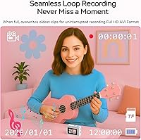 Dienspeak DC23 Mini Camera 1080P HD Video Recorder with 64GB Card — image 4