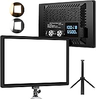 Bonvvie 9″ LED Video Light with 5000mAh Battery — image 1