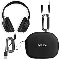 RORSOU A6 Hybrid Active Noise Cancelling Headphones — image 2