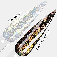 Oumisaya Glow in the Dark Acrylic Nail Powder Set AP080, 20ml x 8pcs — image 7