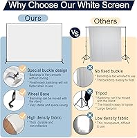 SHIRTAL 7x6.5ft Movable Backdrop Stand — image 2