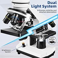 Fitense 40X-2000X Monocular Microscope — image 4