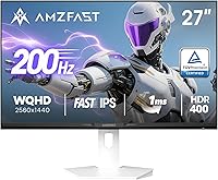 Amzfast 27-inch 1440P 200Hz Gaming Monitor — image 1