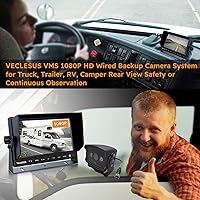 VECLESUS 7″ HD Backup Camera System — image 2