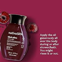 Nativa SPA Black Plum Body Oil, 6.8oz — image 4