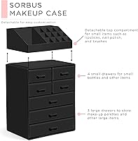 Sorbus Large Makeup Organizer with 12 Drawers — image 4