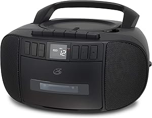GPX BCA209B Portable Boombox with CD and Cassette Player Review