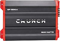 Crunch Ground Pounder GP-1500.4 1500 Watt 4 Channel Amplifier — image 1
