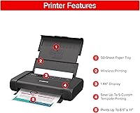 Canon PIXMA TR160 Wireless Portable Printer — image 3