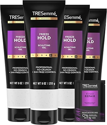 TRESemmé Mega Sculpting Hair Gel, 9oz (Pack of 4)