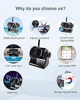 INSEETECH 1080P Magnetic Wireless Backup Camera — image 2